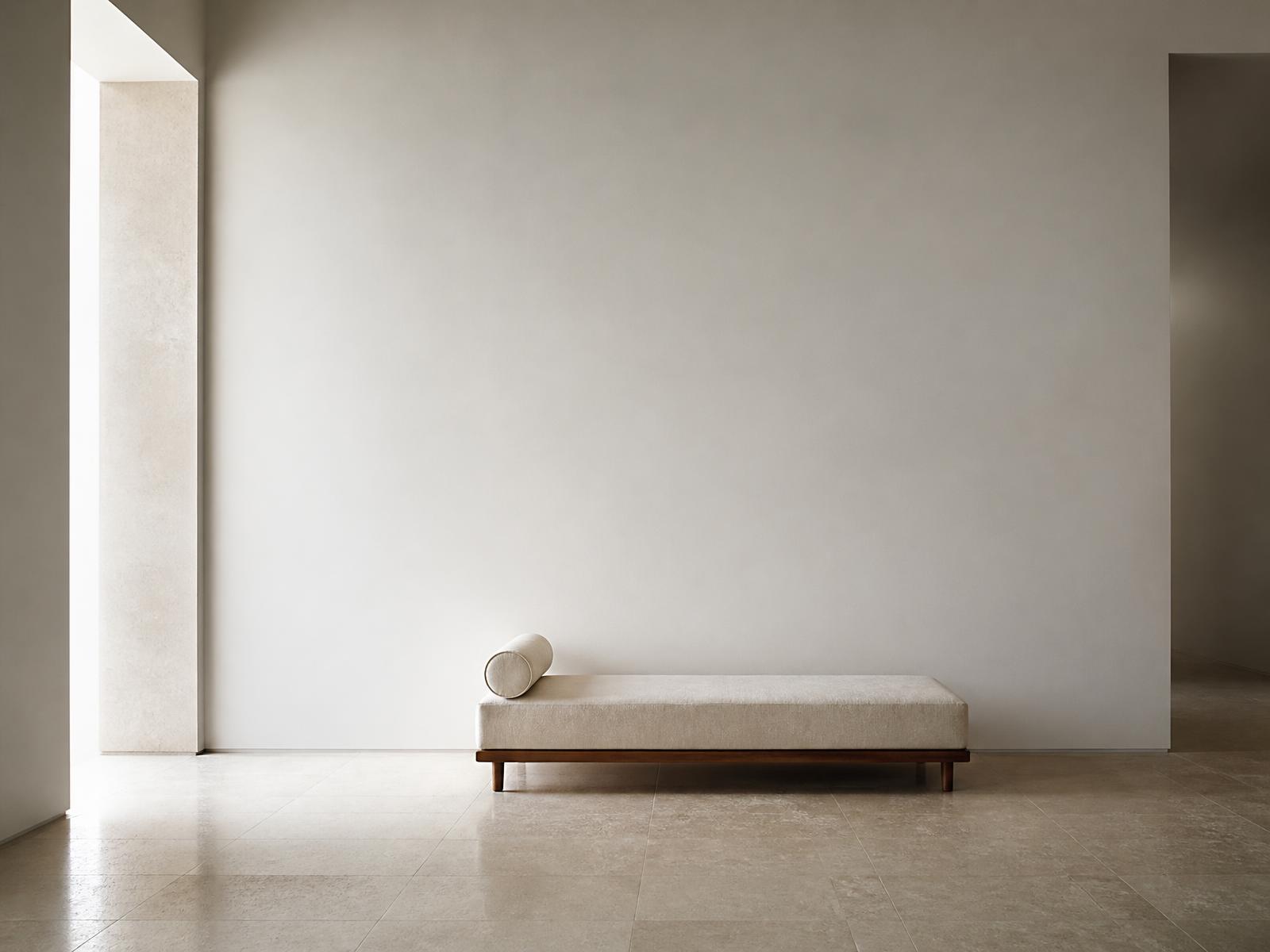 Travertine Gallery upholstered in Linen